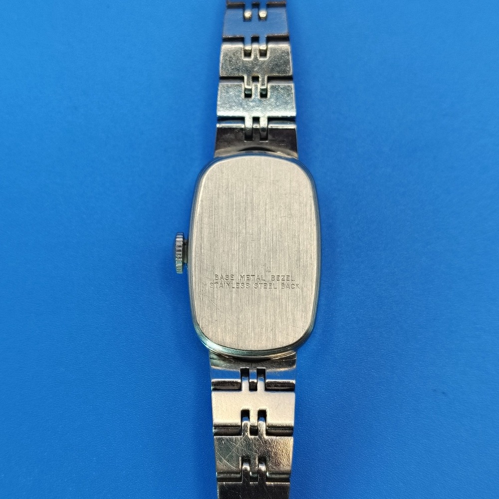 Vintage 1961 Timex 24mm Oval‎ Women's Mechanical Wind Watch Fully Restored Runs - Picture 6 of 9
